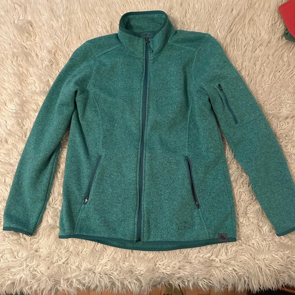LL Bean full zip fleece